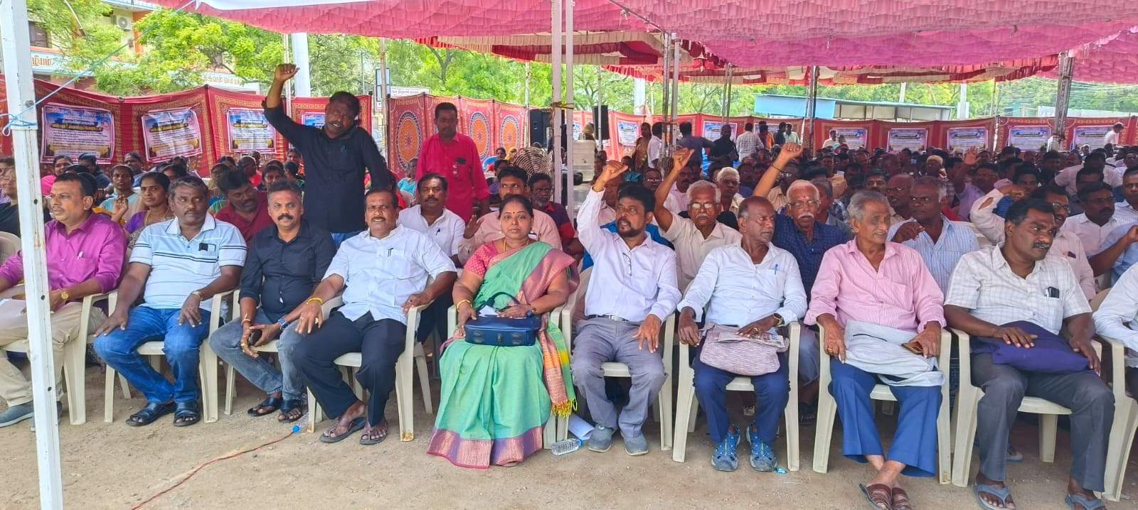 ஜாக்டோ -ஜியோ உண்ணாவிரத போராட்டம் 23.03.2025