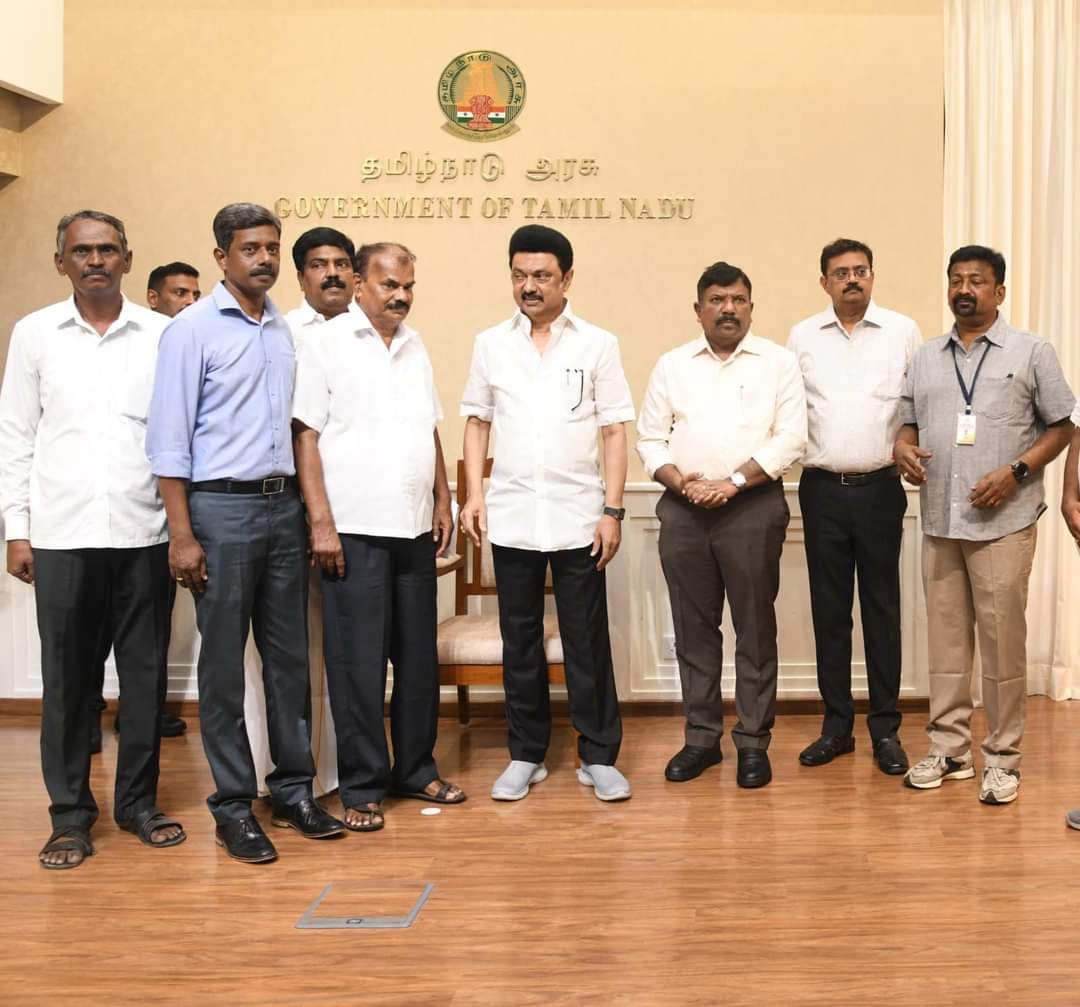 தமிழ்நாடு முதலமைச்சர் அவர்களை சங்க நிர்வாகிகள் சந்தித்த நிகழ்வு